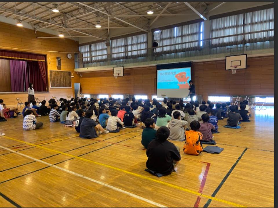 ５月７日（水）５年生「海の移動教室　学年集会」