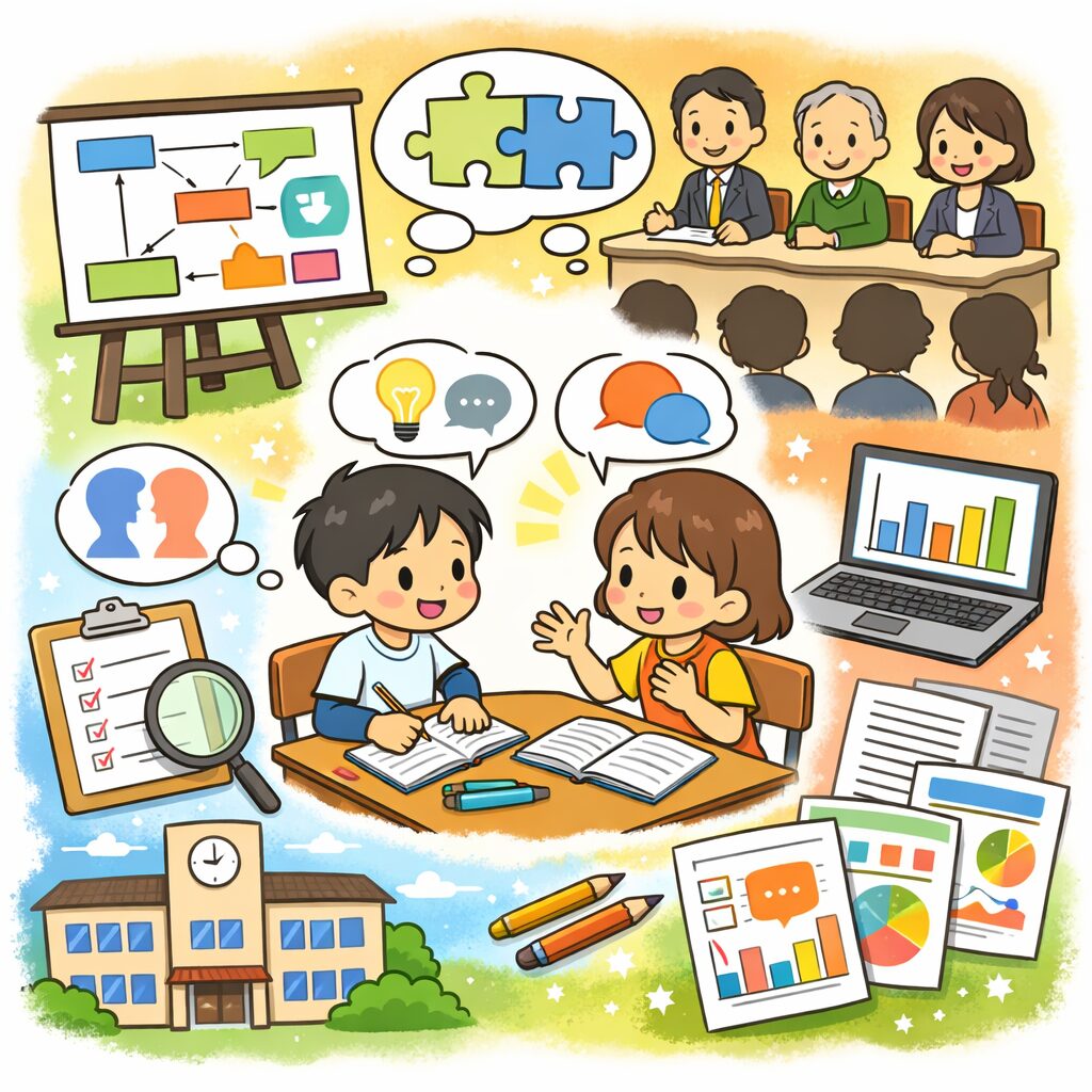 令和7年度　校内研究発表会　資料ページ