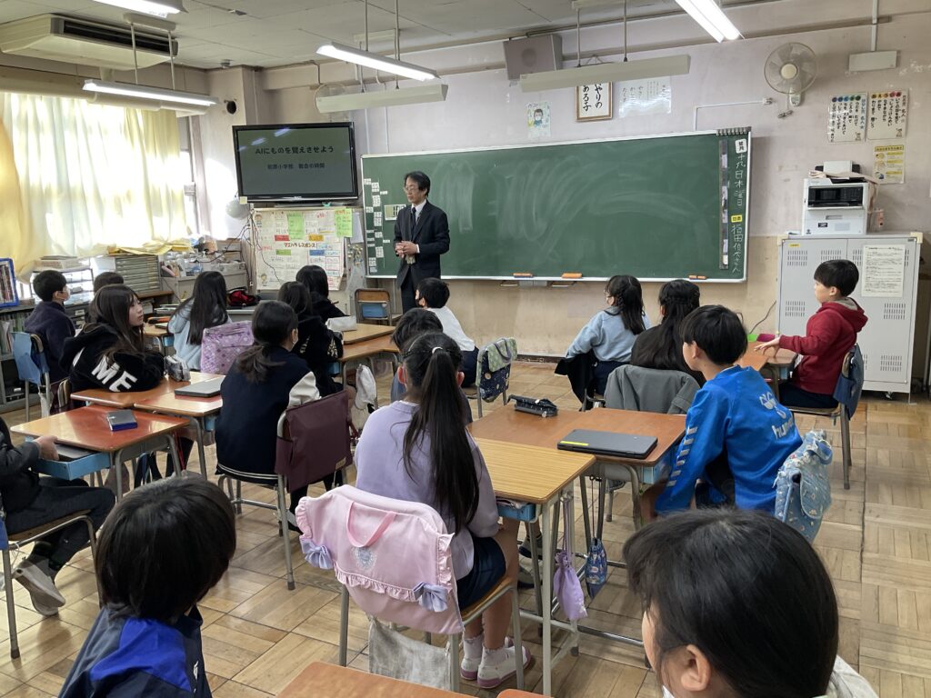 ２月　５年生　「テクノスカレッジ出前講座」